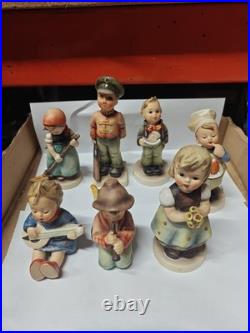 Goebel Hummel Figurines Lot of 7 Germany Children Boy Girl