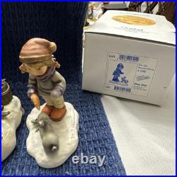 Goebel Hummel Friendship in Bloom & Peaceful Offering Hummel Signed 818151