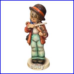 Goebel Hummel Germany Figurine Original Box LIttle Fiddler No. 407 19.5 cm 7-3/4