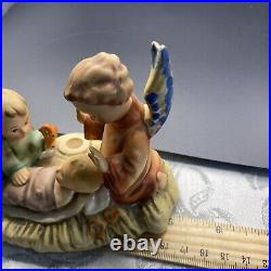 Goebel Hummel Germany Figurine Silent Night Candle Holder #54 SIGNED