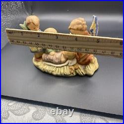 Goebel Hummel Germany Figurine Silent Night Candle Holder #54 SIGNED