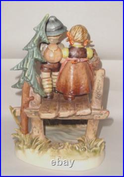 Goebel Hummel Germany Figurines On Our Way Large Rare Porcelain #472 Goebel Hummel Germany Figurines On Our Way Large Rare Porcelain #472