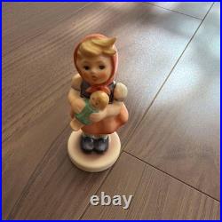 Goebel Hummel Girl with Doll Antique Ceramic Germany Vintage