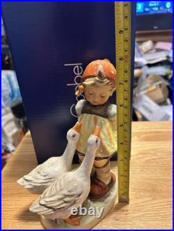 Goebel Hummel Goose Girl No 47/II 7.5 tall excellent condition In Box