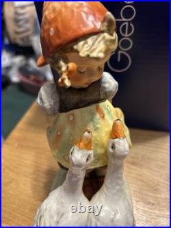Goebel Hummel Goose Girl No 47/II 7.5 tall excellent condition In Box