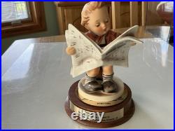 Goebel Hummel Green Bay Wins! Packers SBXXXI Germany /1950 withBox & Paperwork
