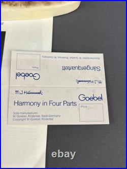 Goebel Hummel Harmony in Four Parts #471 Century Collection 1989 W. Germany