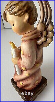 Goebel Hummel Heavenly Angel Candle Robe Stand Alone Tree Topper #755 1994 New