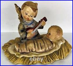 Goebel Hummel Heavenly Lullaby 24/1 TMK1 Vintage Angel w Guitar Figurine Germany
