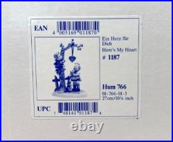 Goebel Hummel Here's My Heart 766 Figurine Mint in Box with COA