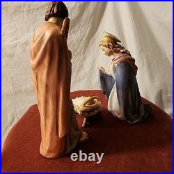 Goebel Hummel Holy Family HX306/A, B & C TMK4 1964-1972 Figurines West Germany