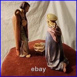 Goebel Hummel Holy Family HX306/A, B & C TMK4 1964-1972 Figurines West Germany