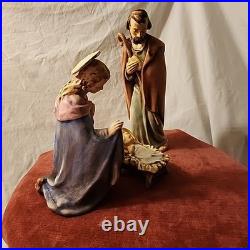 Goebel Hummel Holy Family HX306/A, B & C TMK4 1964-1972 Figurines West Germany