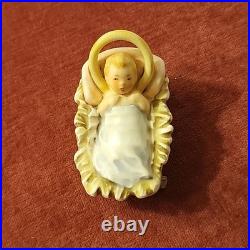 Goebel Hummel Holy Family HX306/A, B & C TMK4 1964-1972 Figurines West Germany