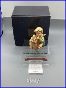 Goebel Hummel Honey Lover Figurine #312/I TMK7 Exclusive 15YR Membership Ed Goebel Hummel Honey Lover Figurine #312/I TMK7 Exclusive 15YR Membership Ed