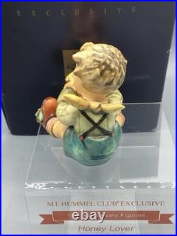 Goebel Hummel Honey Lover Figurine #312/I TMK7 Exclusive 15YR Membership Ed Goebel Hummel Honey Lover Figurine #312/I TMK7 Exclusive 15YR Membership Ed