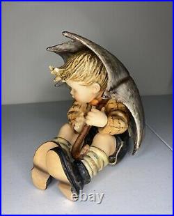 Goebel Hummel Jumbo Boy With Umbrella 152/iia Figurine 8 Tmk 6