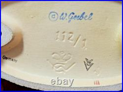 Goebel Hummel Just Resting TMK 112/1, Full bee, Crown, Signed W Goebel, NrMT