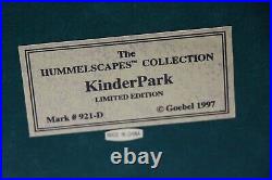 Goebel Hummel LE Hummelscapes Kinder Park Complete 4 Piece Set