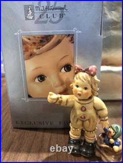 Goebel Hummel Looking Around Figurine #2089/A Exclusive Edition With Box