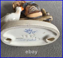 Goebel Hummel Lot of 4 Hand Painted Ceramic Figurines W. Germany
