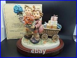 Goebel Hummel Love's Bounty Original Box COA Century Collection 1996 Figurine