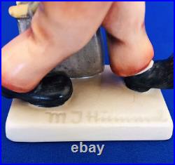 Goebel Hummel MERRY WANDERER 1949 US ZONE GERMANY TMK1 CROWN 11/0 Quartered Base