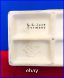 Goebel Hummel MERRY WANDERER 1949 US ZONE GERMANY TMK1 CROWN 11/0 Quartered Base