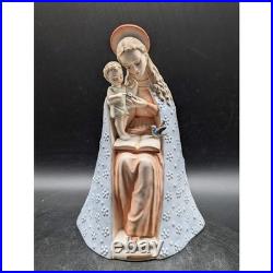 Goebel Hummel Madonna Figurine 10/1 Virgin Mary Baby Jesus Blue Cloak TMK-3 8