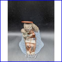 Goebel Hummel Madonna Figurine 10/1 Virgin Mary Baby Jesus Blue Cloak TMK-3 8