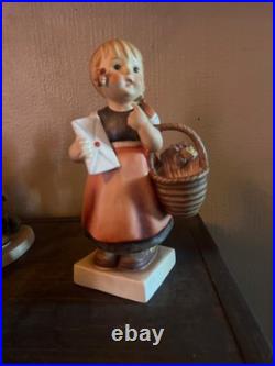 Goebel Hummel Meditation Figurine #13 TMK1 Impressed Germany 7 1/2 Tall Goebel Hummel Meditation Figurine #13 TMK1 Impressed Germany 7 1/2 Tall