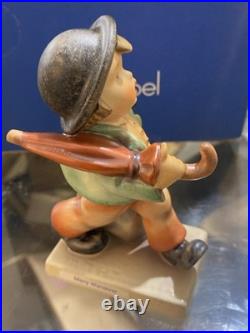 Goebel Hummel Merry Wanderer Figurine W Germany TMK + Original Box