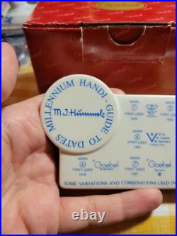 Goebel Hummel Millennium Handi Guide To Dates Plaque Original Box 200/200 RARE