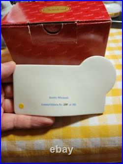 Goebel Hummel Millennium Handi Guide To Dates Plaque Original Box 200/200 RARE