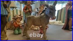 Goebel Hummel Nativity 15 Piece Set 260 Jumbo Moorish King 13 and a half inches