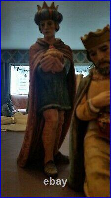 Goebel Hummel Nativity 15 Piece Set 260 Jumbo Moorish King 13 and a half inches
