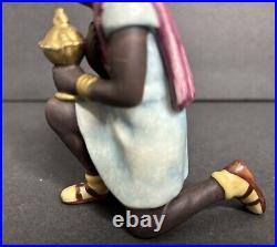 Goebel Hummel Nativity Moorish King Kneeling Christmas W Germany HX323 READ
