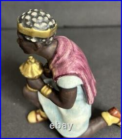 Goebel Hummel Nativity Moorish King Kneeling Christmas W Germany HX323 READ