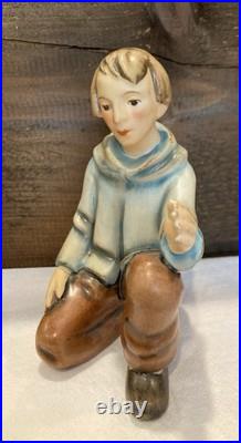 Goebel Hummel Nativity Set of 10 Germany Wooden Manger