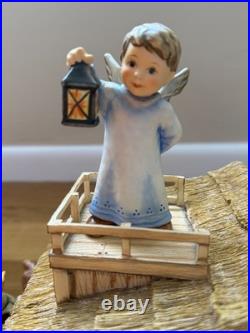 Goebel Hummel Nativity Set with Wooden Stable 12 Figures + Original Boxes