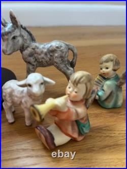 Goebel Hummel Nativity Set with Wooden Stable 12 Figures + Original Boxes