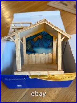 Goebel Hummel Nativity Set with Wooden Stable 12 Figures + Original Boxes