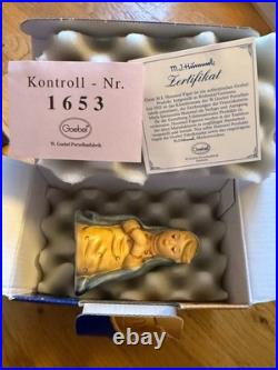 Goebel Hummel Nativity Set with Wooden Stable 12 Figures + Original Boxes