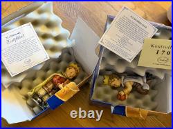 Goebel Hummel Nativity Set with Wooden Stable 12 Figures + Original Boxes
