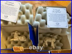 Goebel Hummel Nativity Set with Wooden Stable 12 Figures + Original Boxes