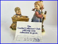 Goebel Hummel PLEASANT JOURNEY Hum #406 Century Collection 1987 with BOX & COA