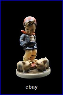 Goebel Hummel Porcelain Farm Boy #66 Figurine TMK6