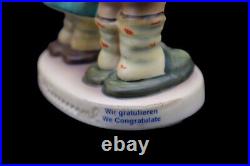 Goebel Hummel Porcelain We Congratulate #220 Figurine TMK7