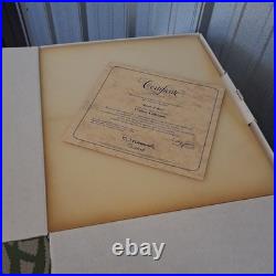 Goebel Hummel Rock A Bye # 574 Century Ltd TMK7 With Box & COA Excellent 1993