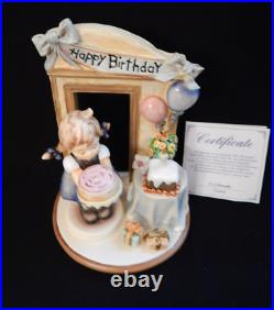 Goebel Hummel SWEET AS CAN BE and Hummelscape Limited Edition BIRTHDAY TREATS